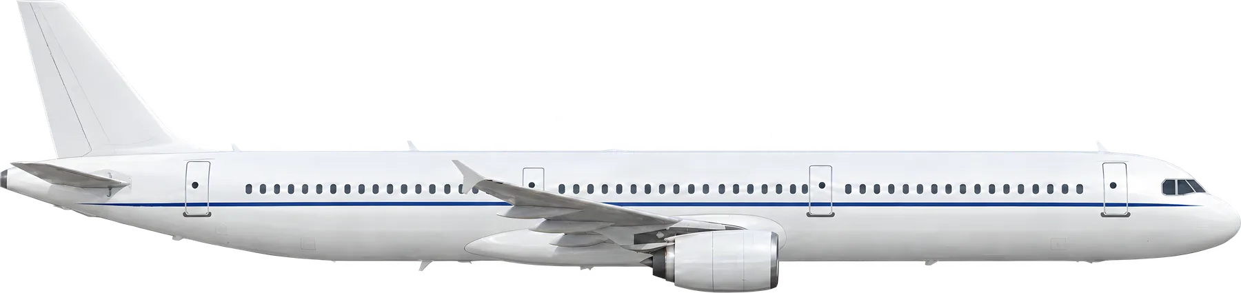 Airbus A321 exterior illustration: Airbus A321 reference airframe.