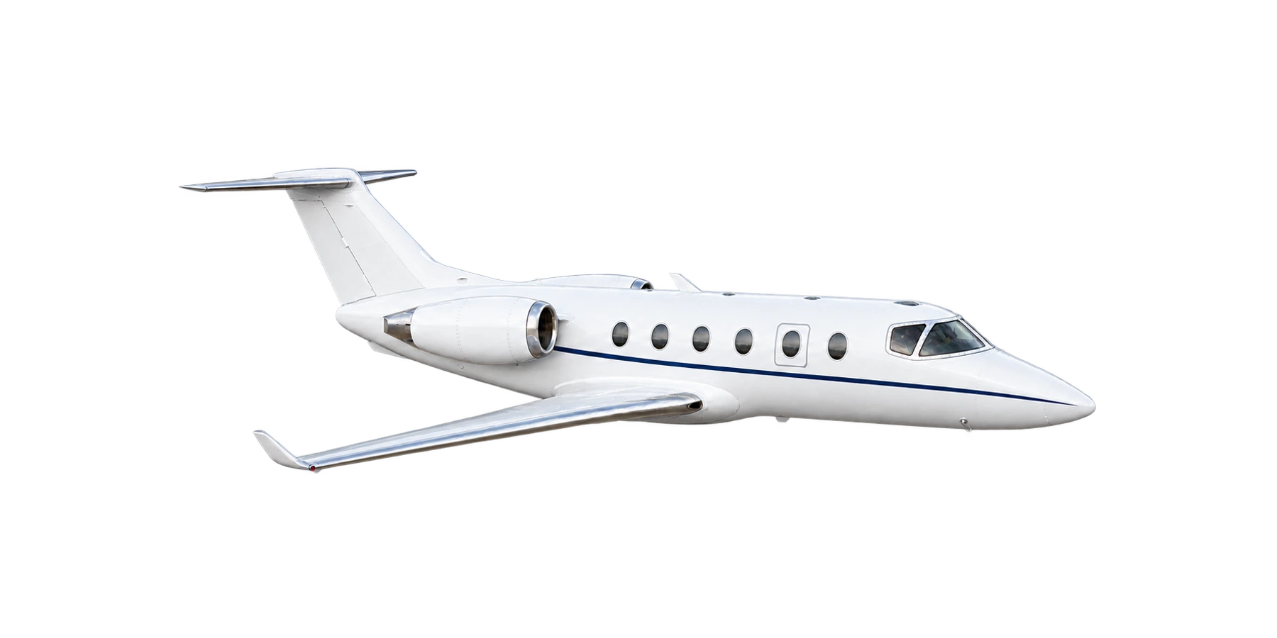 Beech 400A (FJ44-3AP reference) exterior illustration: 400A converted-aircraft example reference airframe.