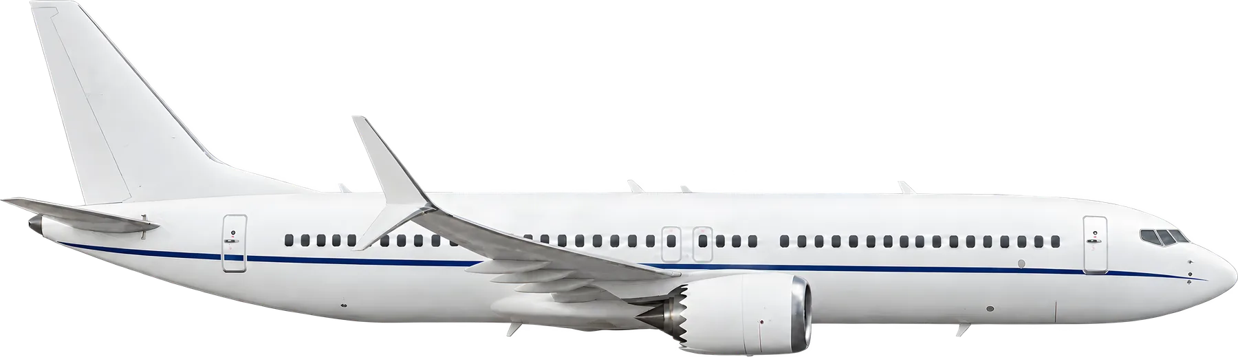 Boeing 737 MAX 9 exterior illustration: Boeing 737 MAX 9 reference airframe.