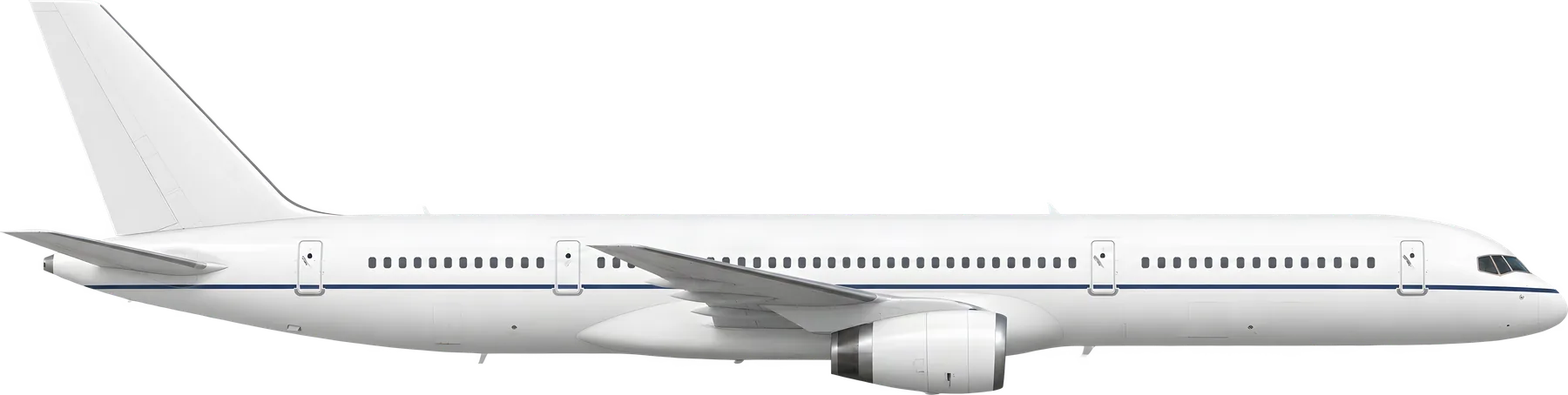 Boeing 757-223 exterior illustration: Boeing 757-223 reference airframe.