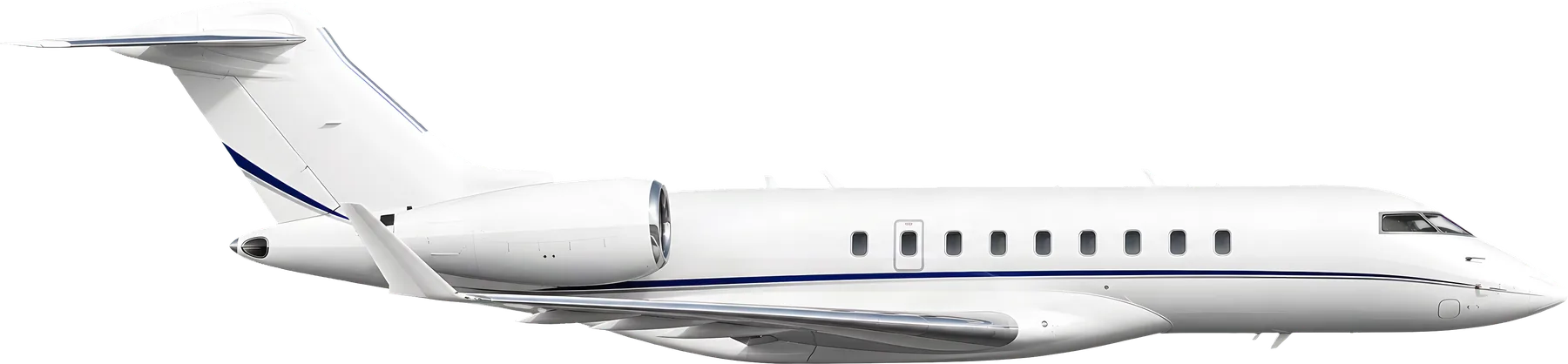 Bombardier Global 6000 exterior illustration: Bombardier Global 6000 reference airframe.