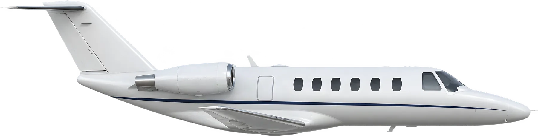 Cessna Citation CJ2 exterior illustration: Cessna Citation CJ2 reference airframe.