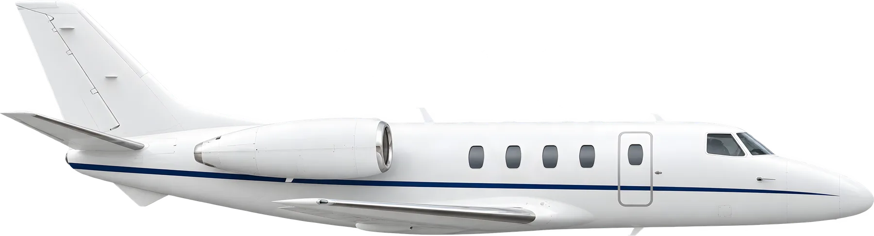 Cessna Citation I exterior illustration: Cessna Citation I reference airframe.
