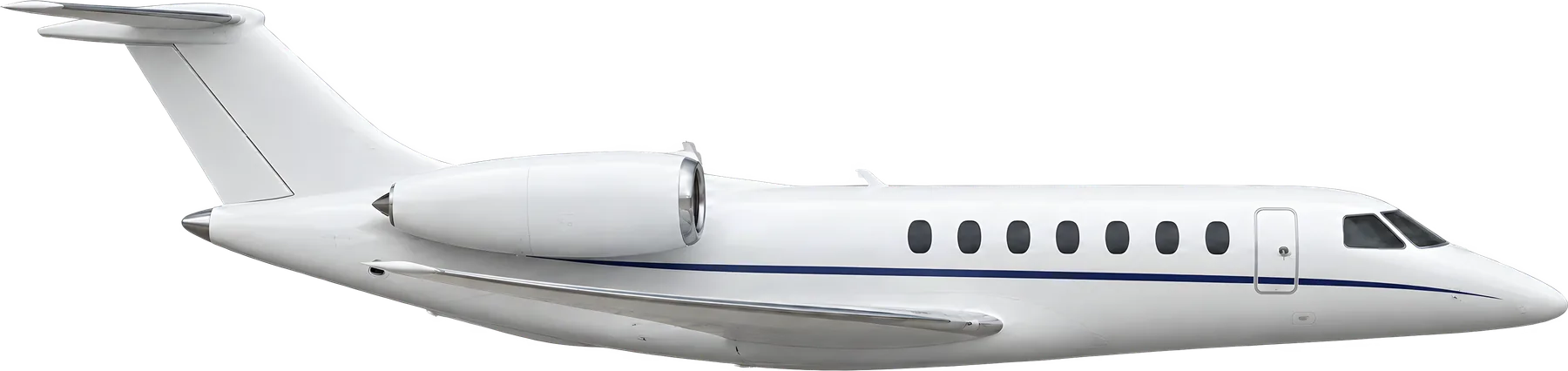 Cessna Citation X exterior illustration: Cessna Citation X reference airframe.