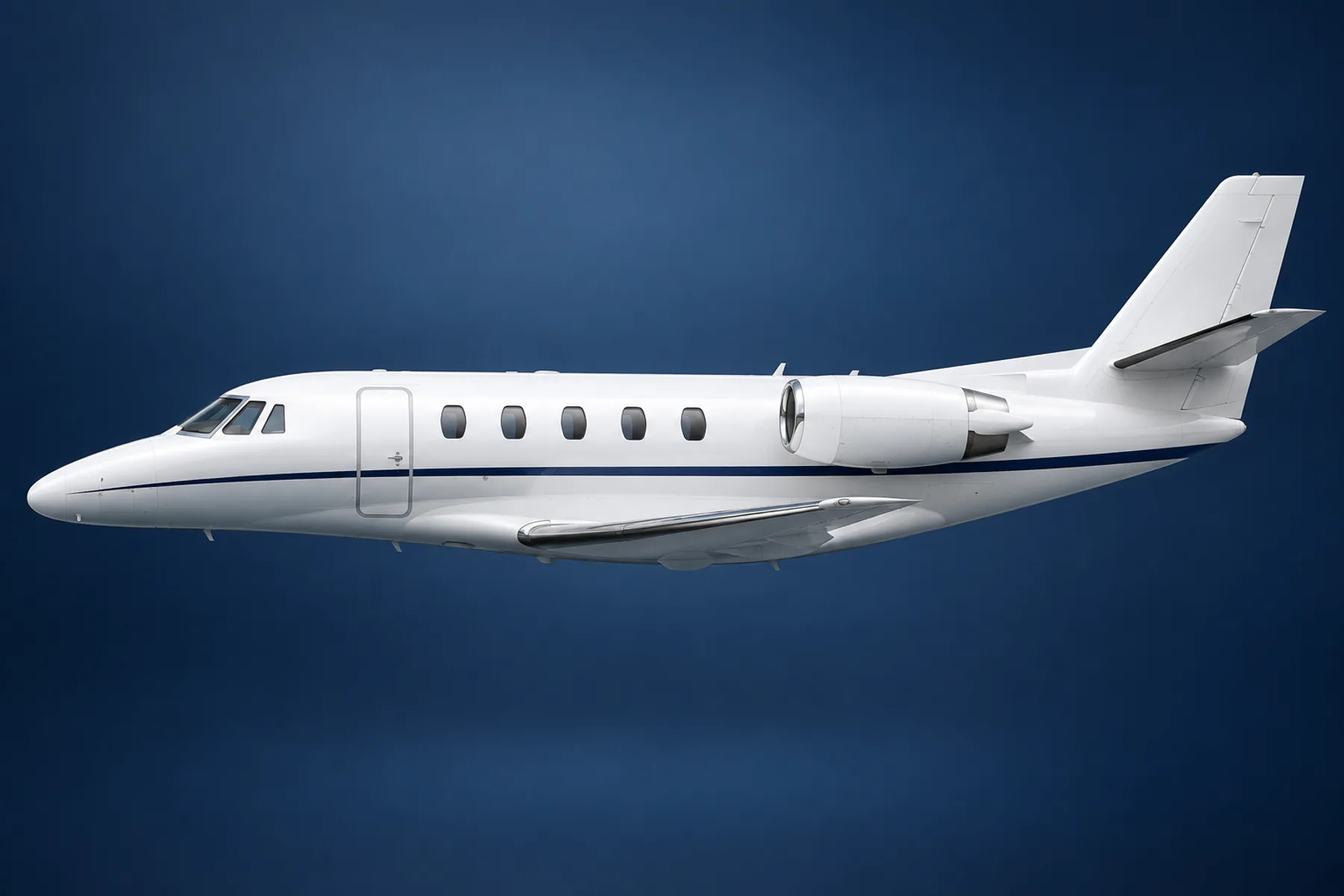 Cessna Citation XLS exterior illustration: Cessna Citation XLS reference airframe.