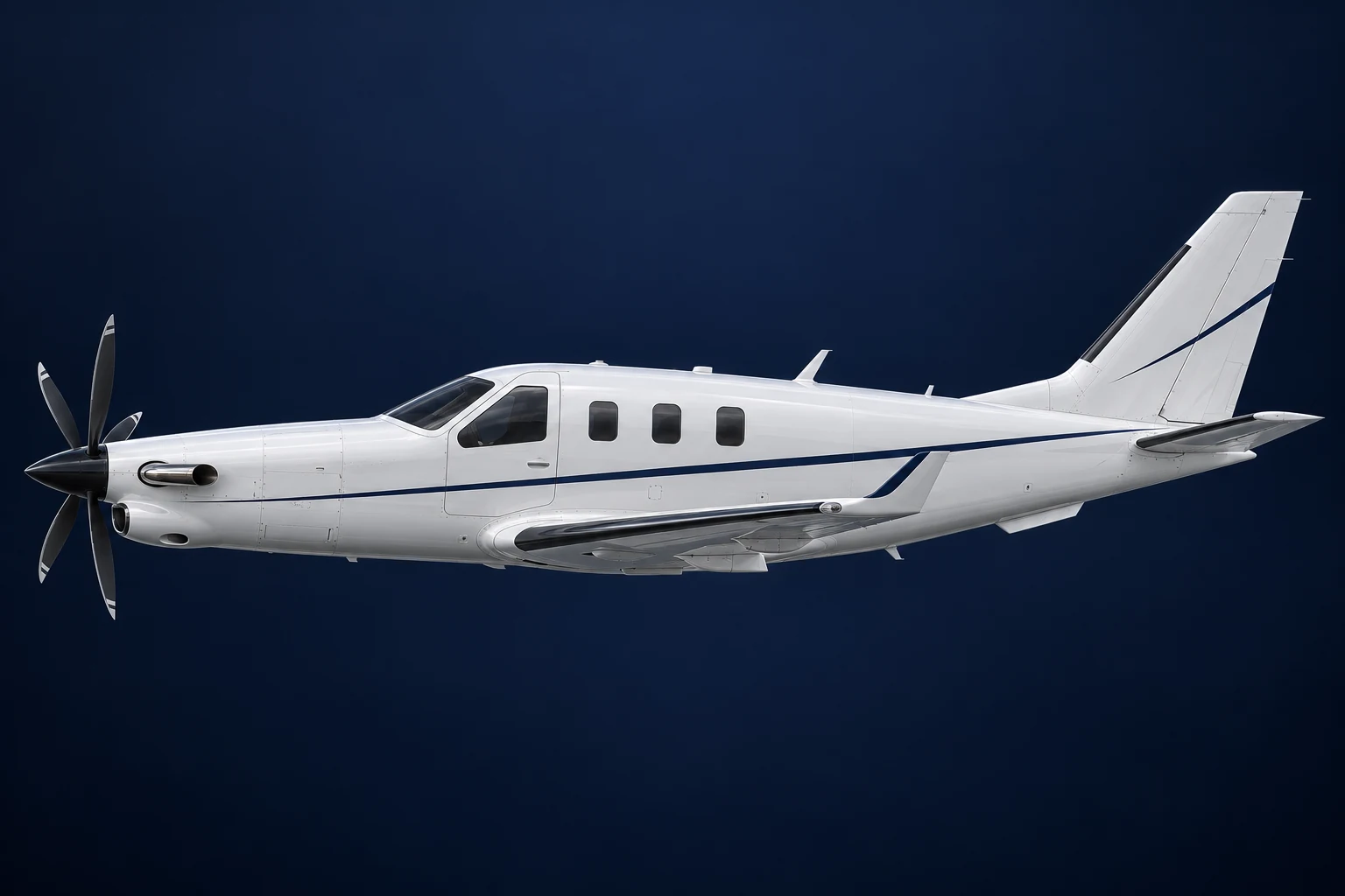Daher TBM 960 exterior illustration: Daher TBM 960 reference airframe.