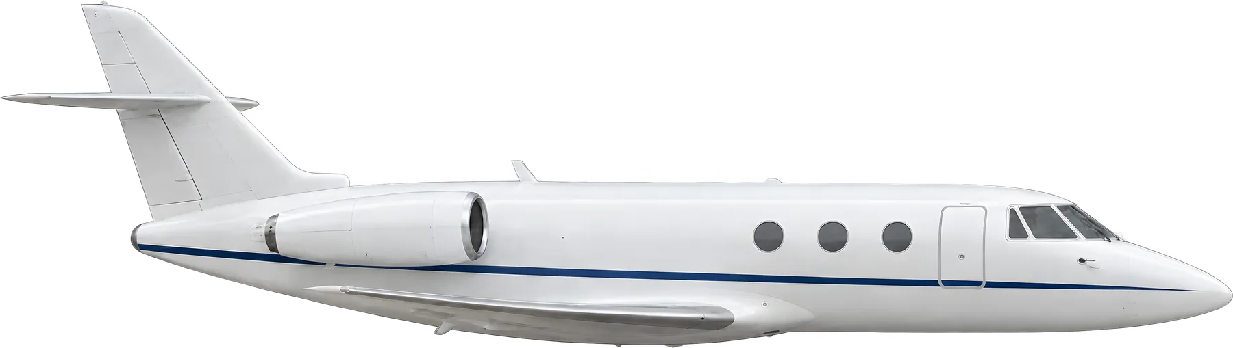 Dassault Falcon 10 exterior illustration: Dassault Falcon 10 reference airframe.