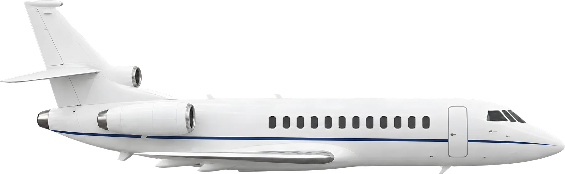 Dassault Falcon 900 exterior illustration: Dassault Falcon 900 reference airframe.