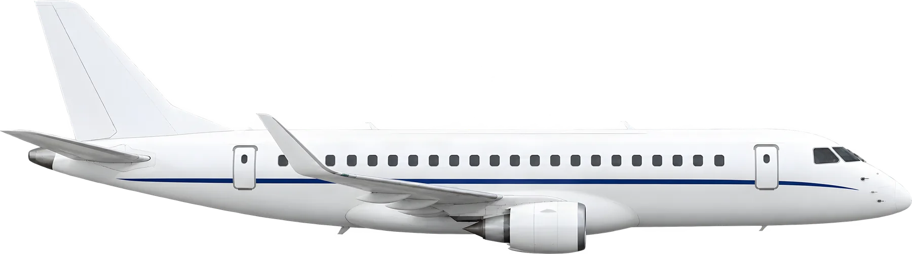 Embraer E175 exterior illustration: Embraer E175 reference airframe.