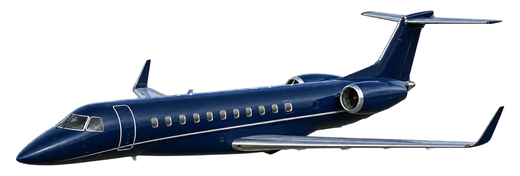Embraer EMB-135BJ series exterior illustration: Embraer Legacy 600 reference airframe.