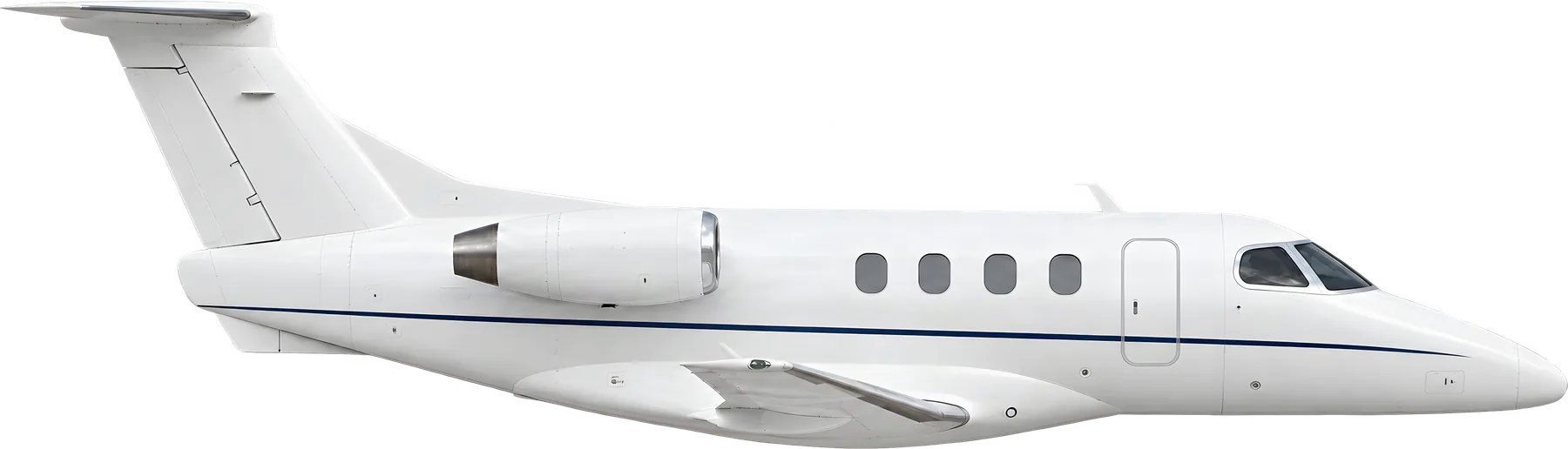 Embraer Phenom 100 exterior illustration: Embraer Phenom 100 reference airframe.