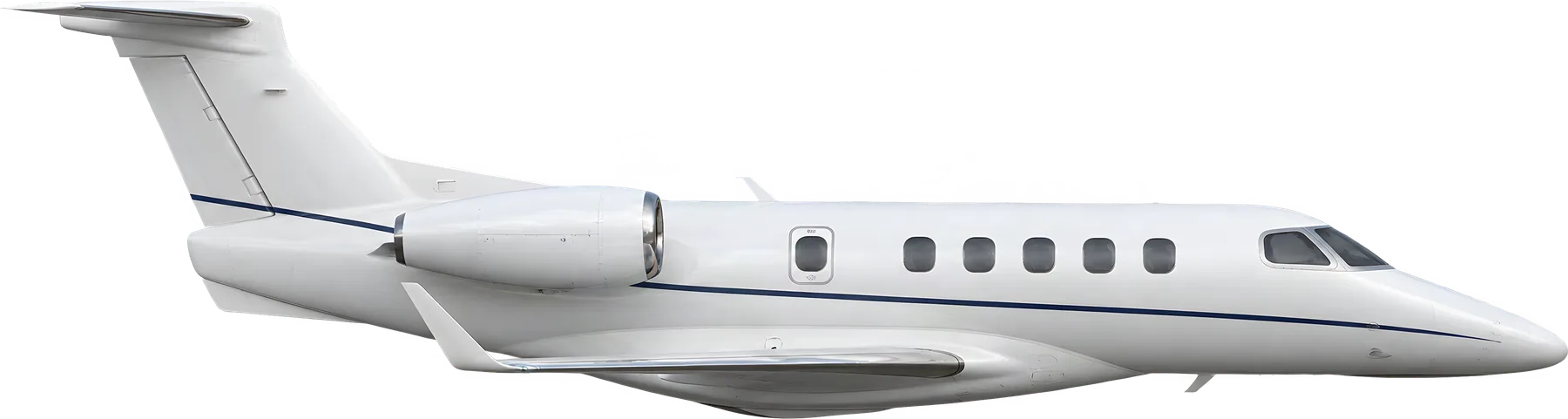 Embraer Phenom 300 series exterior illustration: Embraer Phenom 300 series reference airframe.