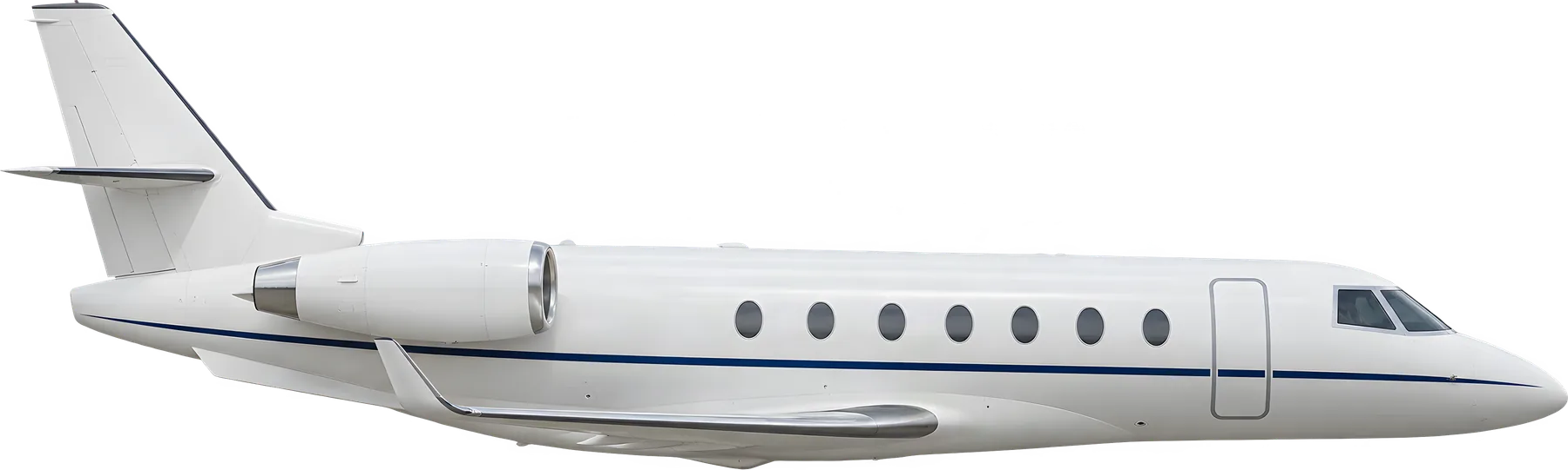 Gulfstream G200 exterior illustration: Gulfstream G200 reference airframe.