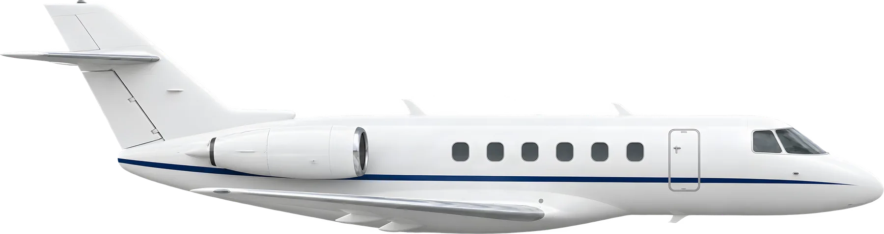 Hawker Siddeley HS.125 Series 700A exterior illustration: Hawker Siddeley HS.125 Series 700A reference airframe.