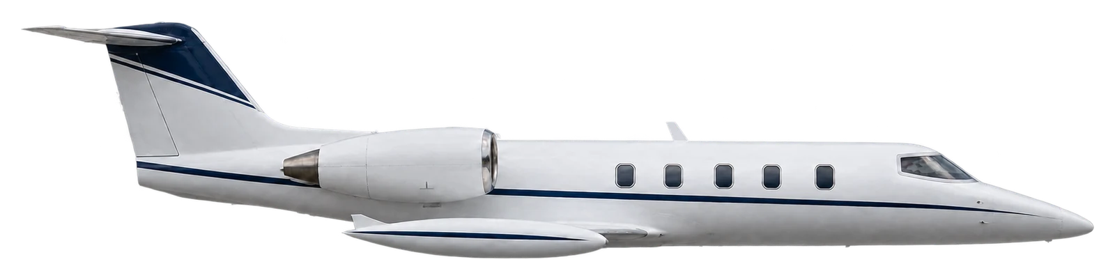 Learjet 36 (certified family) exterior illustration: Original Learjet 36 reference airframe.