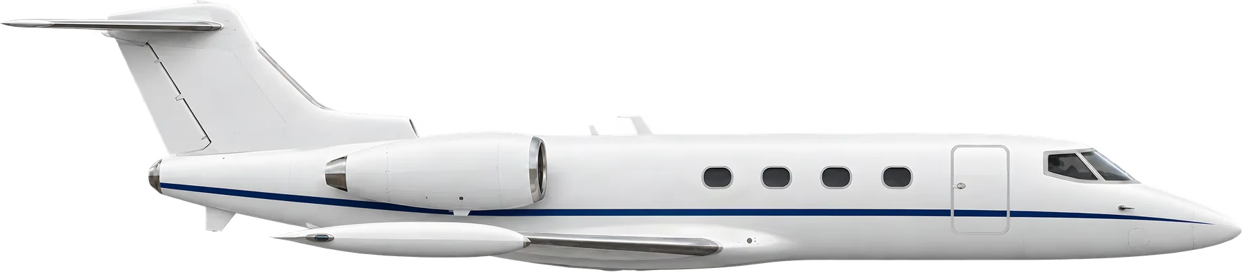 Learjet 36 exterior illustration: Learjet 36 reference airframe.