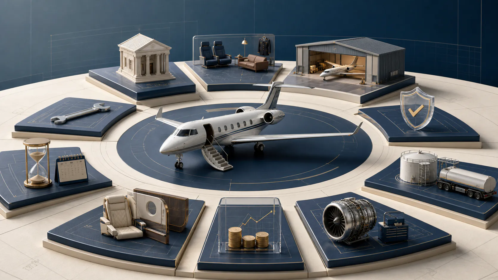 Aircraft Ownership Costs: The Complete Budget editorial illustration