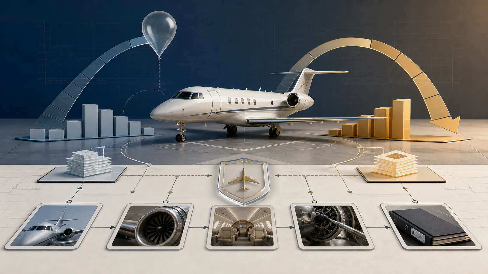 Aircraft Refinancing: Process, Costs, and Records editorial illustration