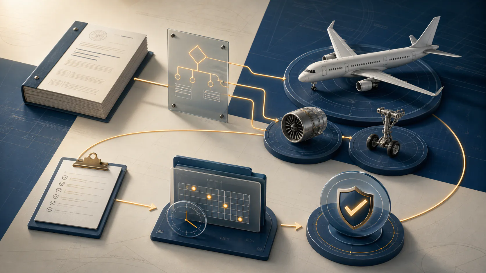 Airworthiness Directive Tracking Software editorial illustration