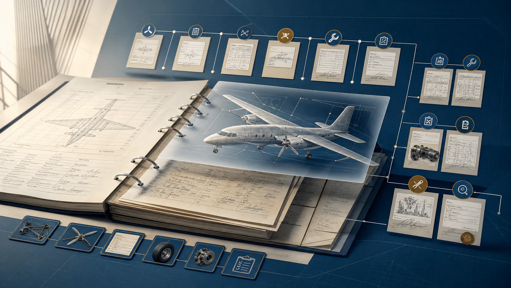 Digital Aircraft Logbooks: Complete Guide editorial illustration