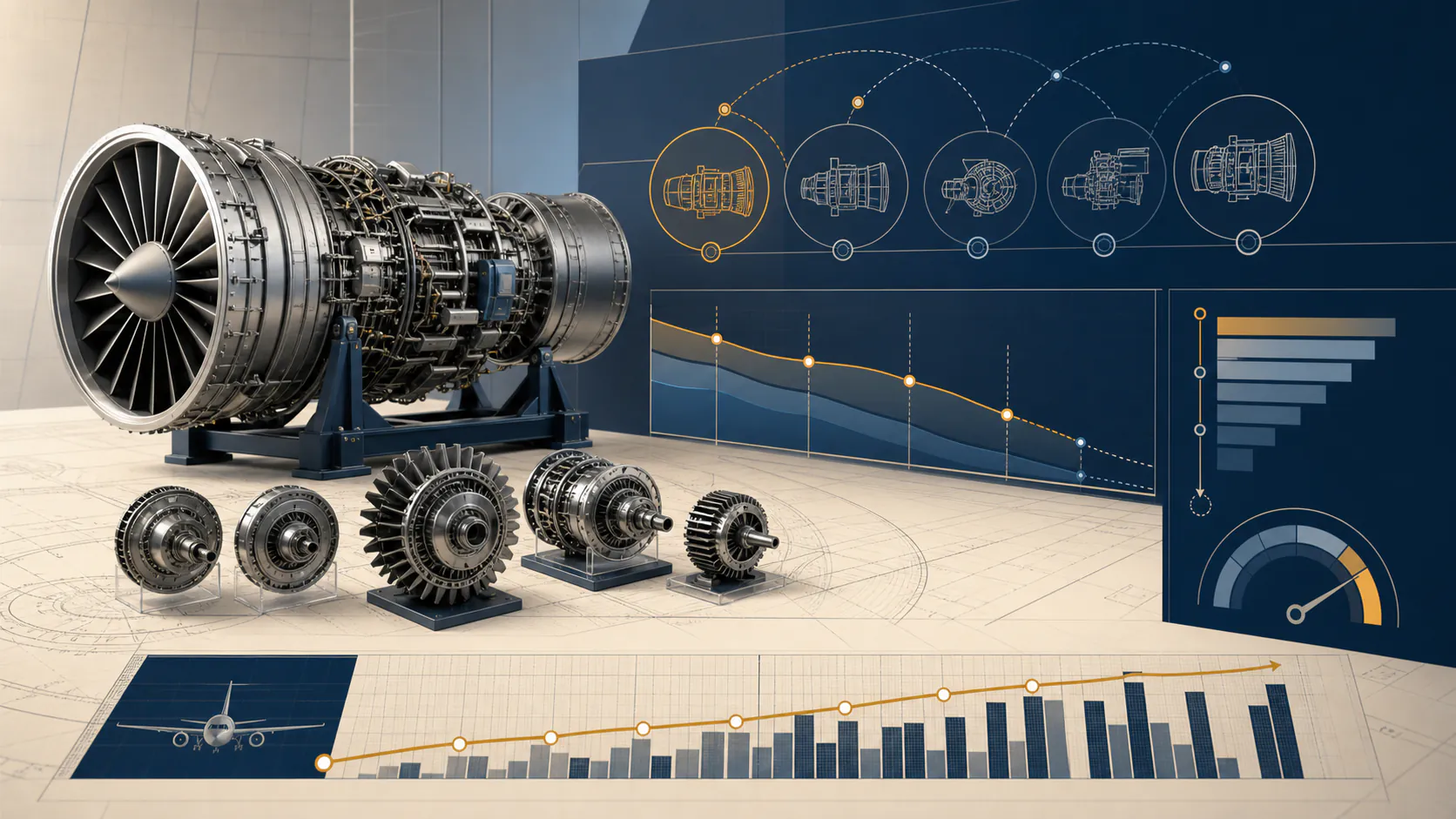 Aircraft Engine Maintenance Reserves editorial illustration