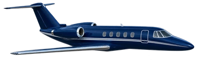 Cessna Citation III, VI and VII illustration
