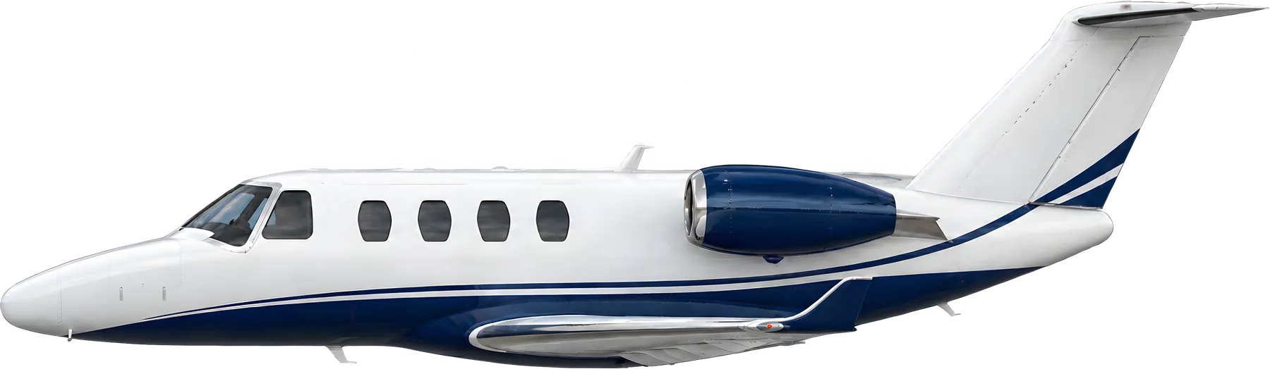 Illustration of the Cessna Citation M2 series.