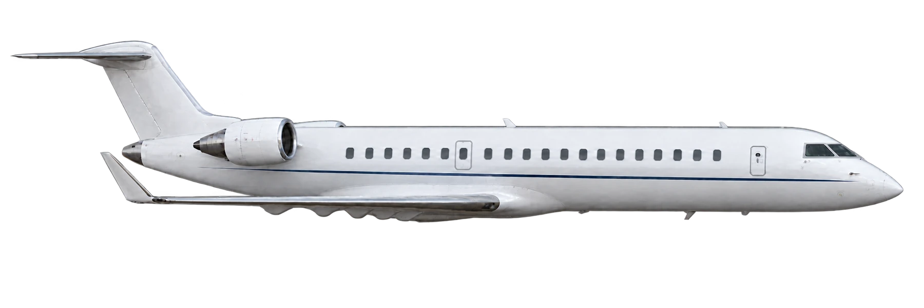 Illustration of a CRJ700 family exterior design. Not a photo of N355CA.