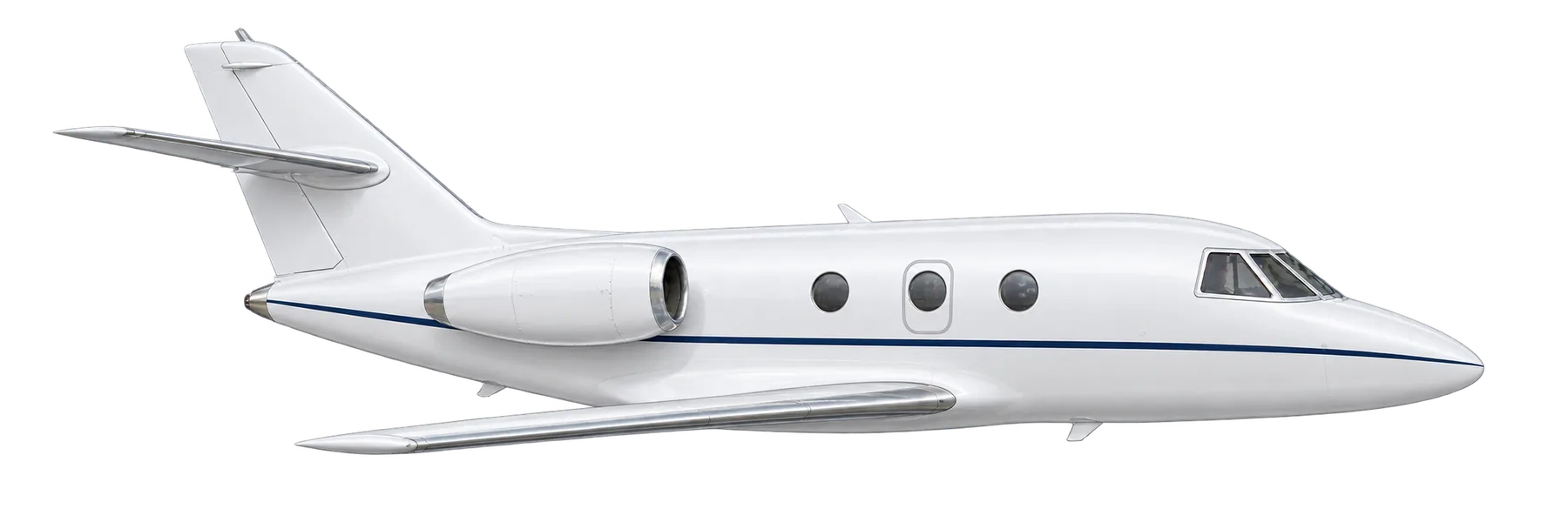 Original illustration of the baseline Falcon 10 type; individual aircraft configurations vary