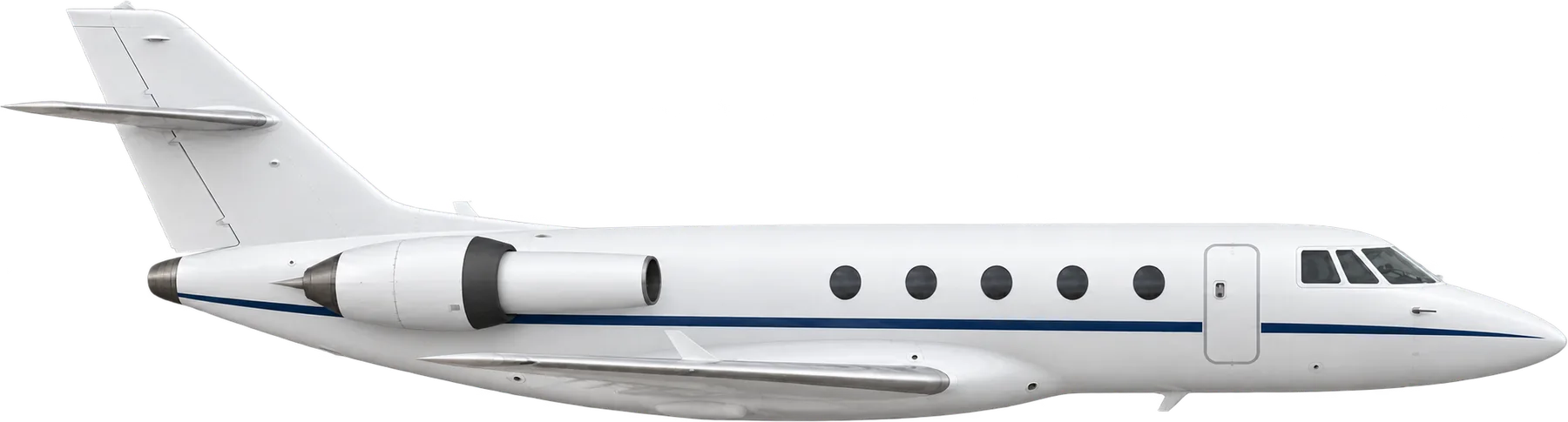 Illustration of a Dassault Falcon 20E-5. Not a photo of N205WP.