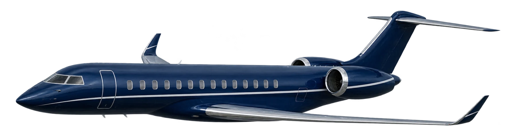 Illustration of a Bombardier Global 7500. Not a photo of N670BB.