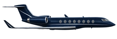 Gulfstream G650 and G650ER illustration