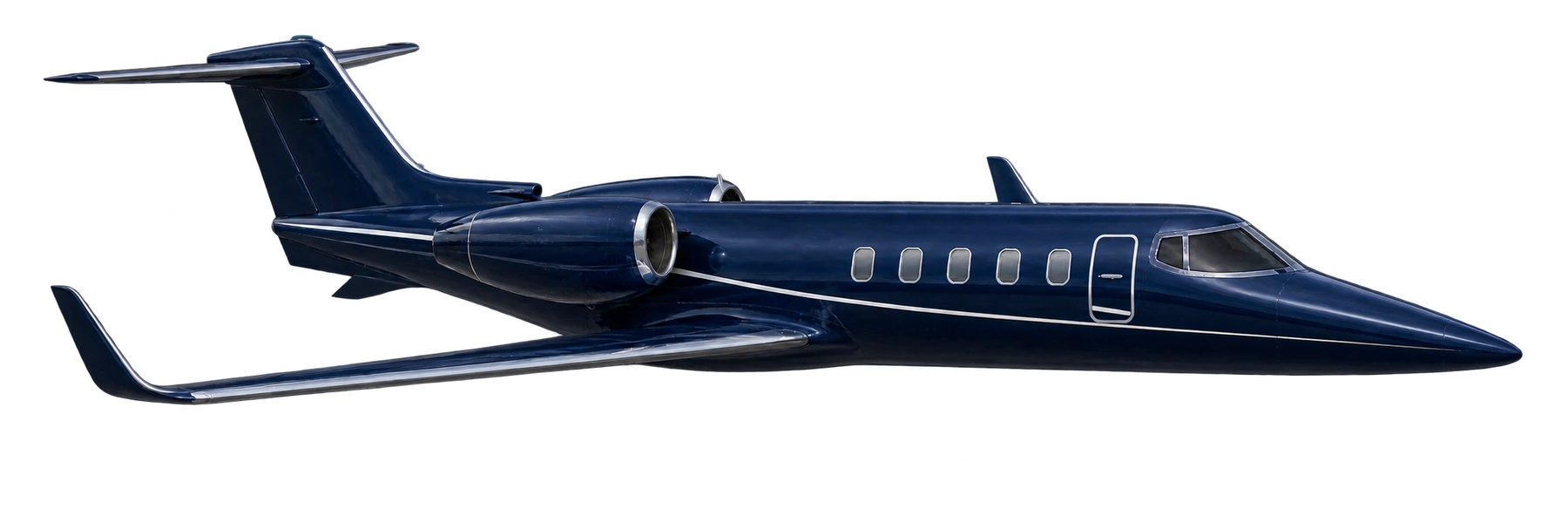 Illustration of the Learjet 31A.