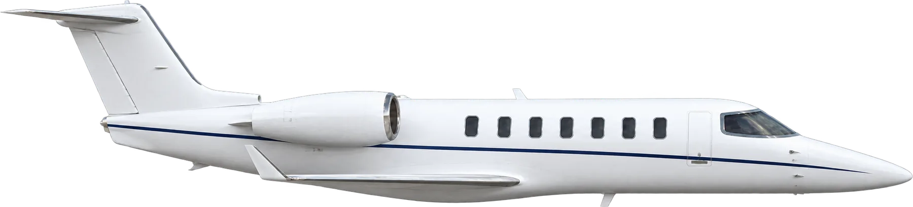 Illustration of the Learjet 40.
