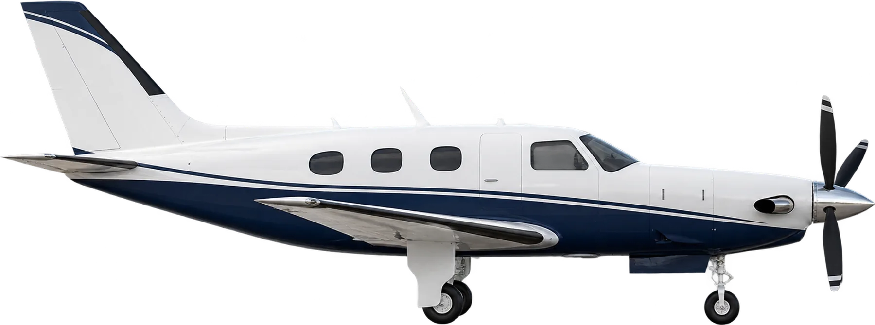 AI-generated Piper PA-46-500TP Meridian / M500 exterior design reference; paint, propellers, and installed equipment vary.